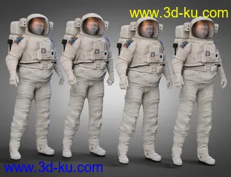 3D打印模型Space Explorer Suit for Genesis 8 and 8.1 Females的图片