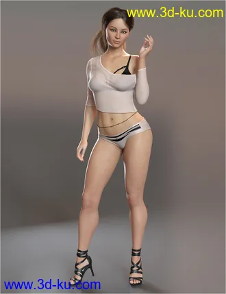 3D打印模型Tahnee for Genesis 8.1 Female的图片