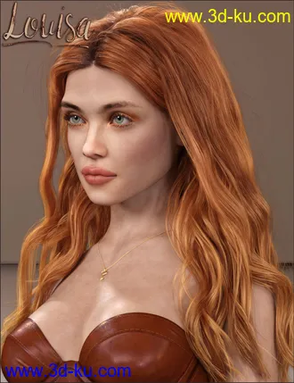 3D打印模型TDT-Louisa For Genesis 8.1 Female的图片