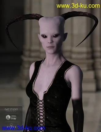 3D打印模型The Daemonette for Genesis 8 Female(s)的图片