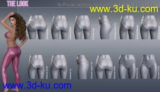 3D打印模型The Look HD Body Morph Resource for Genesis 8 and 8.1 Female的图片