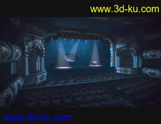 3D打印模型The Royal Opera Stage的图片