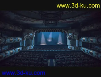 3D打印模型The Royal Opera Stage的图片