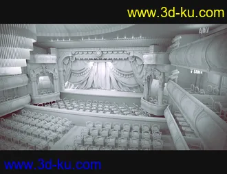 3D打印模型The Royal Opera Stage的图片