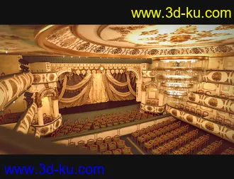 3D打印模型The Royal Opera Stage的图片