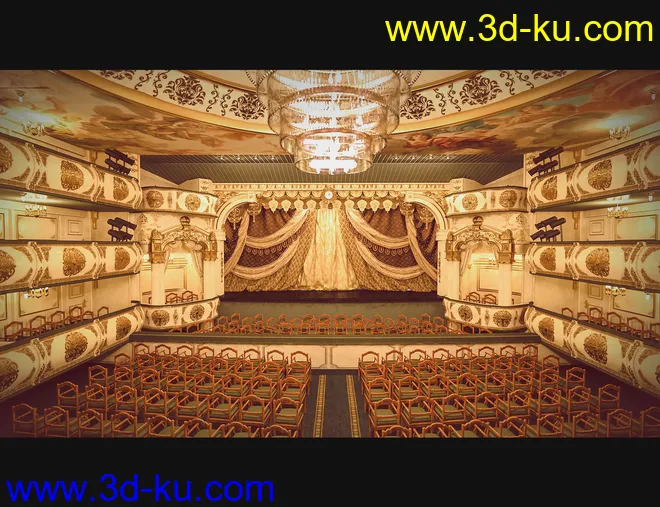 The Royal Opera Stage模型的图片9