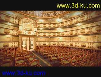 3D打印模型The Royal Opera Stage的图片