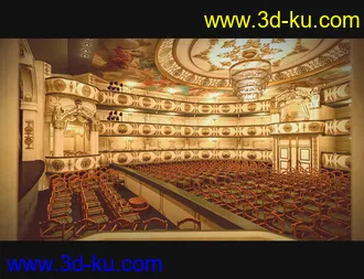 3D打印模型The Royal Opera Stage的图片