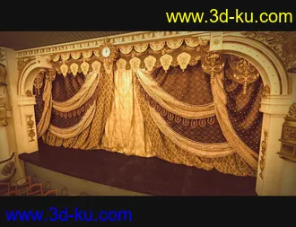 3D打印模型The Royal Opera Stage的图片