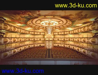 3D打印模型The Royal Opera Stage的图片