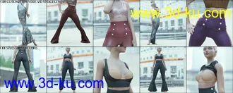 3D打印模型Verse Ode Outfit for Genesis 8 and 8.1 Females的图片