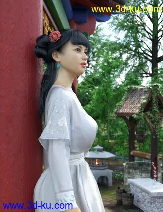 3D打印模型Vo Hai Yan HD for Genesis 8.1 Female的图片