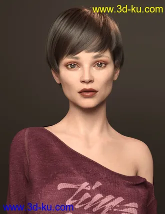 3D打印模型Weng for Genesis 8.1 Female的图片