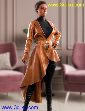 3D打印模型Winter On Doors Outfit for Genesis 8 and 8.1 Females的图片