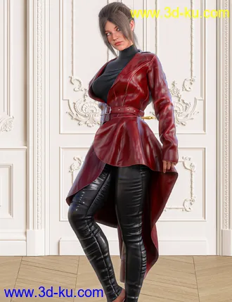 3D打印模型Winter On Doors Outfit for Genesis 8 and 8.1 Females的图片