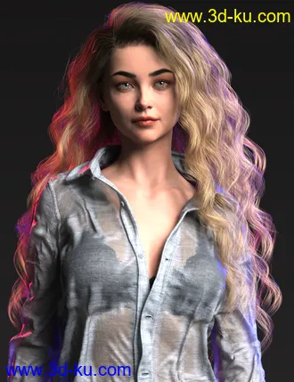 3D打印模型Yayo HD for Genesis 8.1 Female的图片