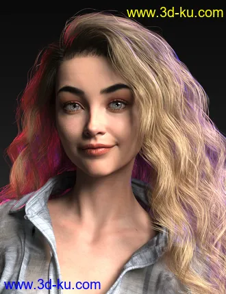 3D打印模型Yayo HD for Genesis 8.1 Female的图片