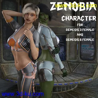 3D打印模型Zenobia for Genesis 3 and 8 Female的图片