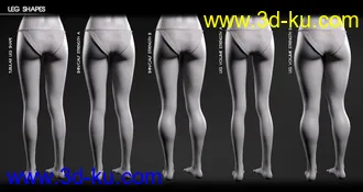 3D打印模型Body Diversity Morphs for Genesis 8 Female(s)的图片