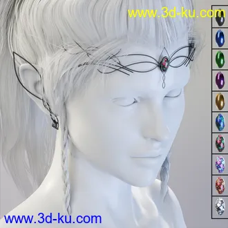 3D打印模型Elf Jewelry的图片