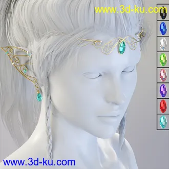 3D打印模型Elf Jewelry的图片