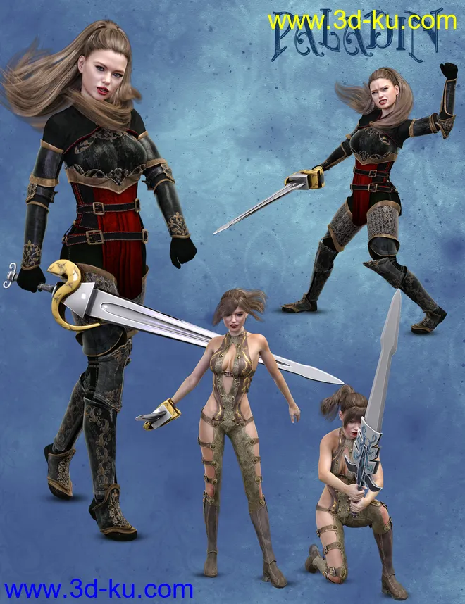 i13 Fantasy Pose Collection for the Genesis 3 Female(s)模型的图片7