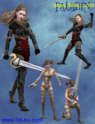 3D打印模型i13 Fantasy Pose Collection for the Genesis 3 Female(s)的图片