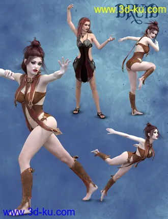 3D打印模型i13 Fantasy Pose Collection for the Genesis 3 Female(s)的图片