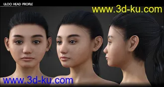 Liloo HD for Genesis 3 and 8 Female模型的图片4