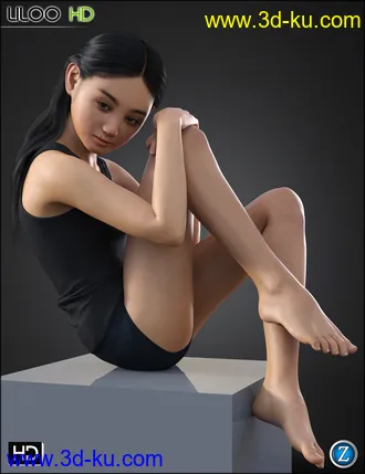 Liloo HD for Genesis 3 and 8 Female模型的图片24