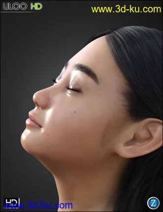 Liloo HD for Genesis 3 and 8 Female模型的图片28