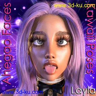 3D打印模型Ahegao Faces & Kawaii Poses G8的图片