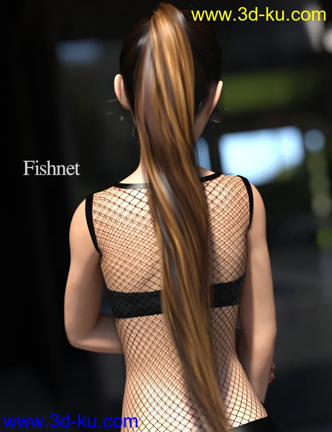 MMX Nylon and Fishnet Shaders for Iray模型的图片10