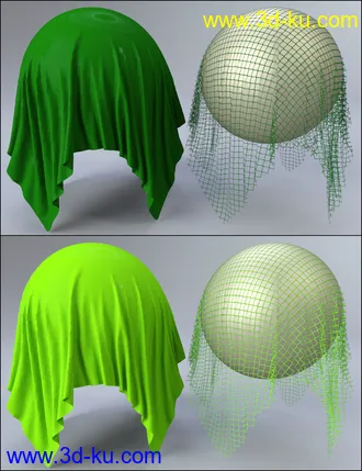 3D打印模型MMX Nylon and Fishnet Shaders for Iray的图片