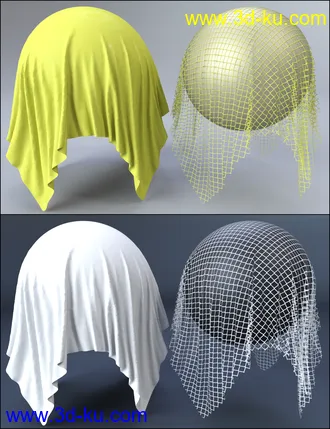 3D打印模型MMX Nylon and Fishnet Shaders for Iray的图片