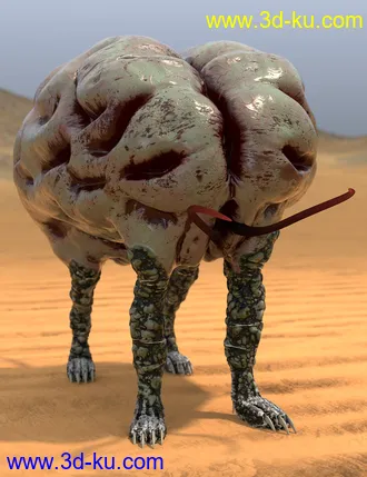 3D打印模型Cephalovore HD for Daz Dog 8的图片