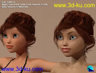 3D打印模型Character Converter from Genesis 2 Female to Genesis 8 Female的图片