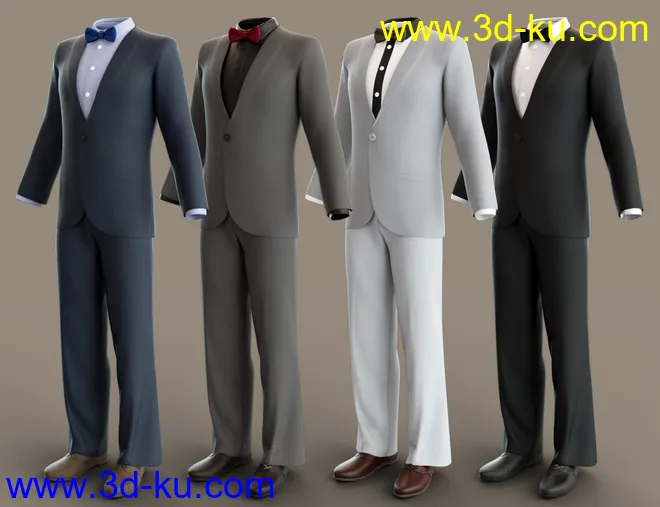 dForce Monte Carlo Suit Textures模型的图片6