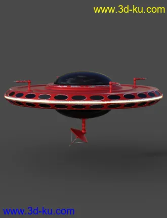 3D打印模型Modular Retro Starship Kit的图片