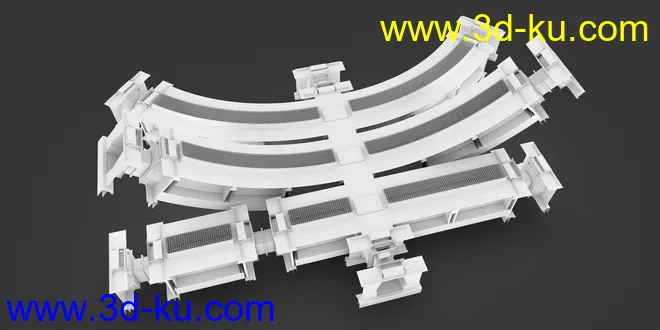 Sci-Fi Atmosphere Processing Deck模型的图片20