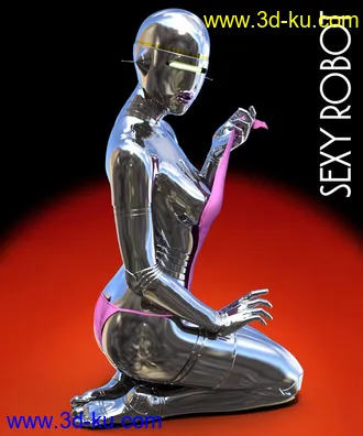 3D打印模型Sorayama's Sexy Robot For Genesis 3的图片