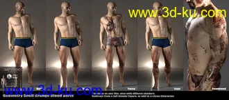 3D打印模型Ultimate Blood 'n Dirt for Genesis 3 Male(s)的图片