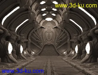 3D打印模型Xeno-Temple的图片