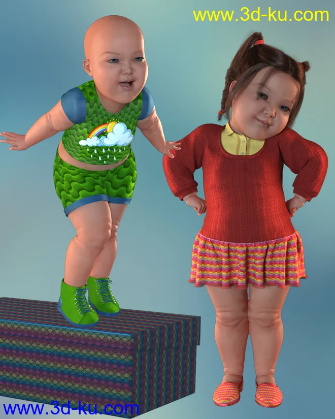 Baby Oh Baby Shaders and Decals模型的图片6