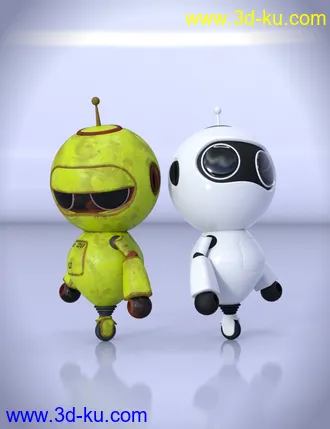 3D打印模型Cute Little Robot的图片