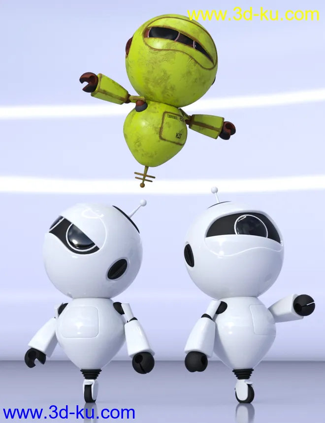 Cute Little Robot模型的图片3