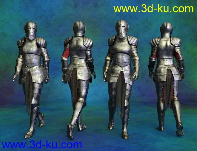 dForce Morphing Fantasy Armor for Genesis 8 Female(s)模型的图片7