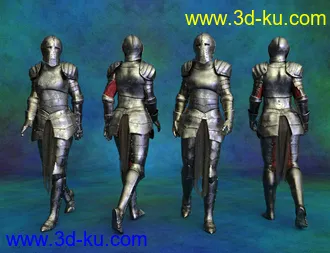 3D打印模型dForce Morphing Fantasy Armor for Genesis 8 Female(s)的图片