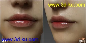 3D打印模型Lips Morphs for G8F Vol 5的图片