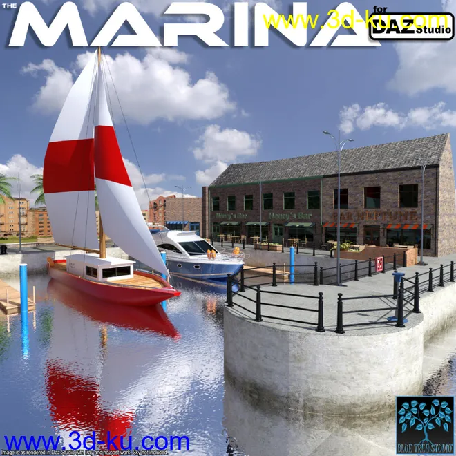 Marina for Daz Studio模型的图片1